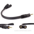 usb splitter tesco Gold-Plated Headphones Split Adapter With